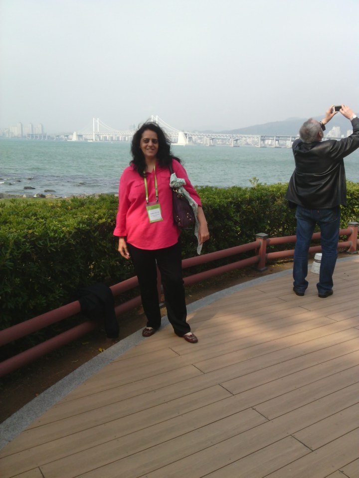 Ambica Gulati in Busan, South Korea