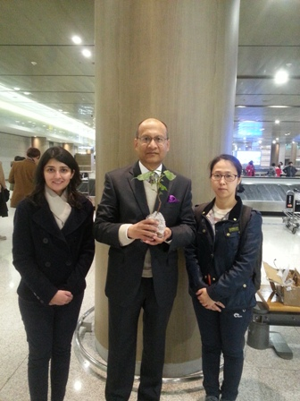 Bodhi tree sapling from Bodh Gaya reached South Korea, Photo courtesy: Embassy of India, Seoul, South Korea