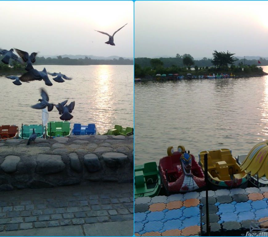 Early Morning at Sukhna Lake, Chandigarh, India