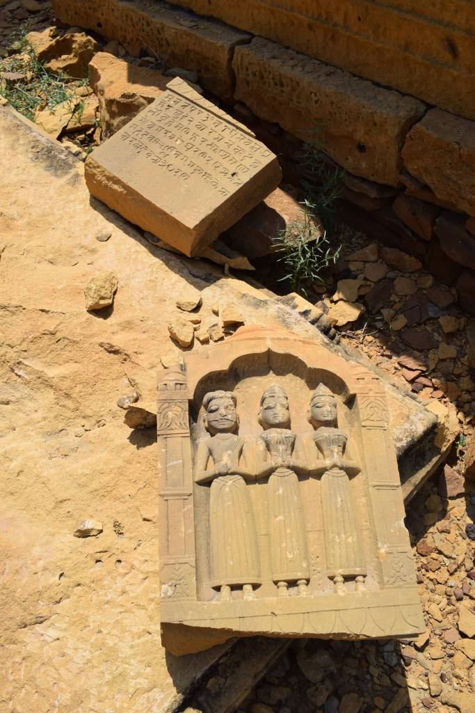 The unidentified tombs of the Paliwals in the desert of Jaisalmer, Rajasthan, India
