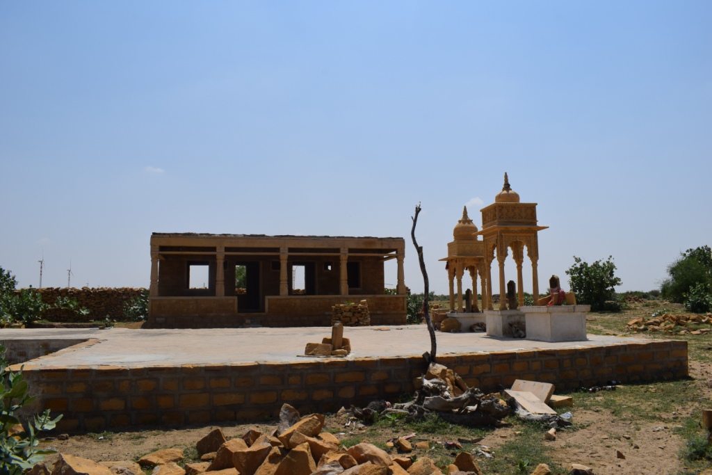 Only the stonemasons live here, Jaisalmer, Rajasthan, India