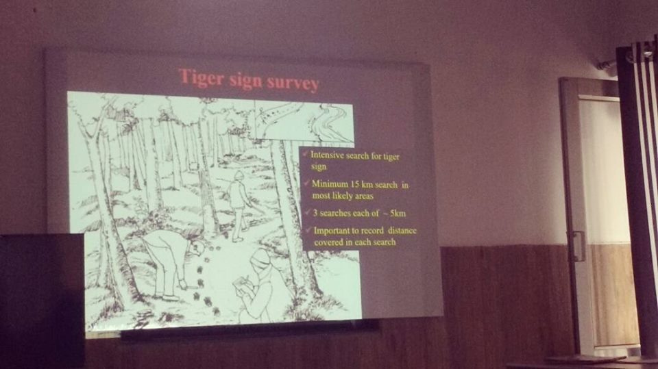The Orienttation programme, Tiger Census 2018, Pench Tiger Reserve, Madhya Pradesh, India