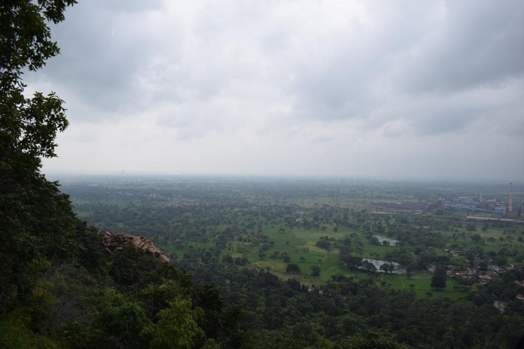View from singhnapur cave hills, Raigarh, India