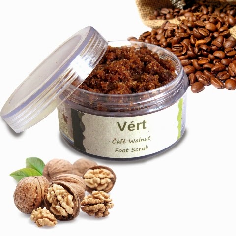 Cafe Walnut Foot Scrub vert