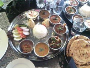 Thali, Viva, Holiday Inn, Aerocity, New Delhi, India