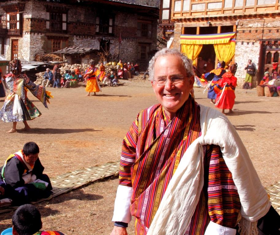 Joseph Rosendo, founder, travelscope, in Bhutan