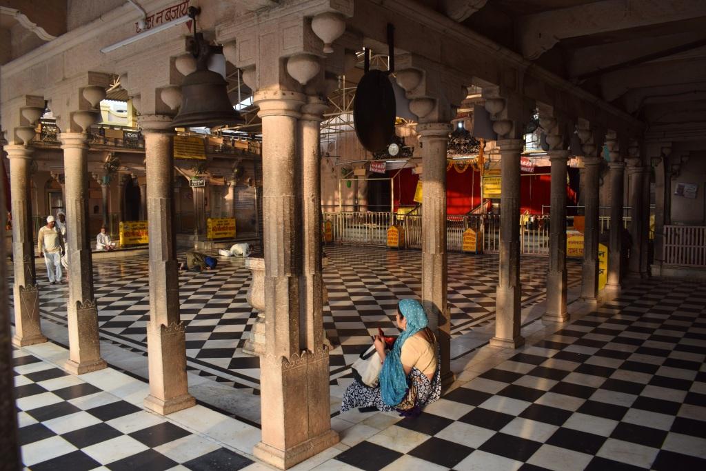 Radha temple at Barsana, Vrindavan, Uttar Pradesh