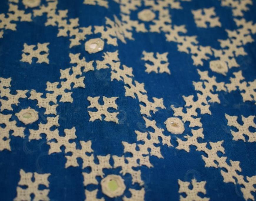 Mirrorwork and embroidery, Anuradha Raman, Delhi, India