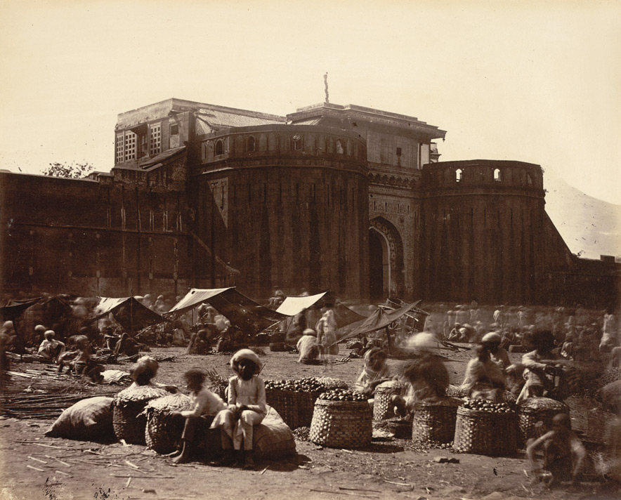 Shaniwarwada photo of 1860, Photo: Public Domain, (en.wikipedia.org)