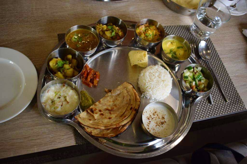 Braj Thali, Nidhivan Sarovar Portico, Vrindavan, Uttar Prradesh, India
