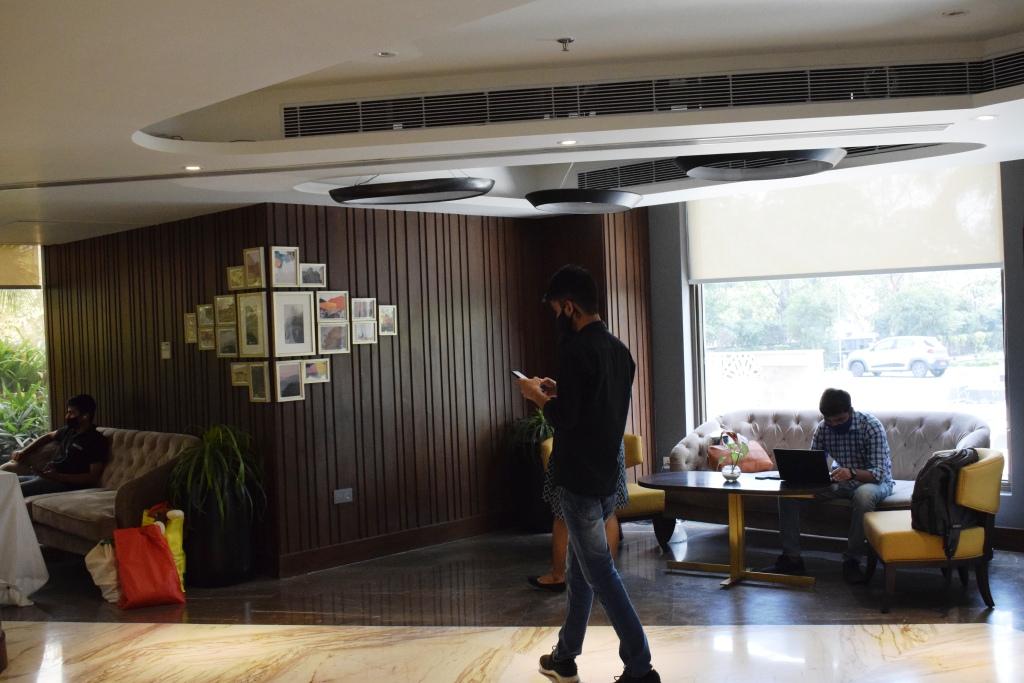 Lobby, The Hideaway, Greater Noida, Uttar Pradesh, India