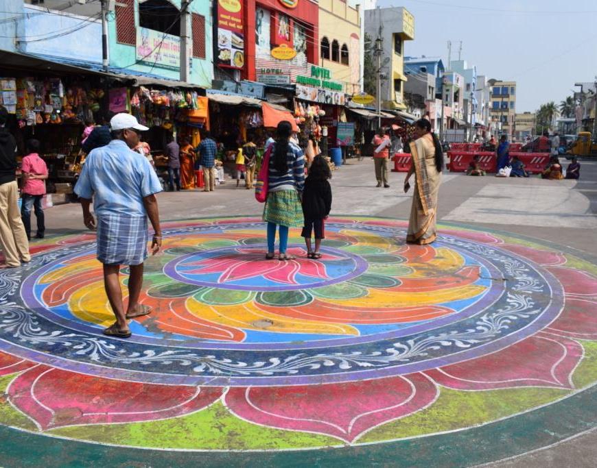 Oiutisde Padmavati temple, Tirupati, Andhra Pradesh, India