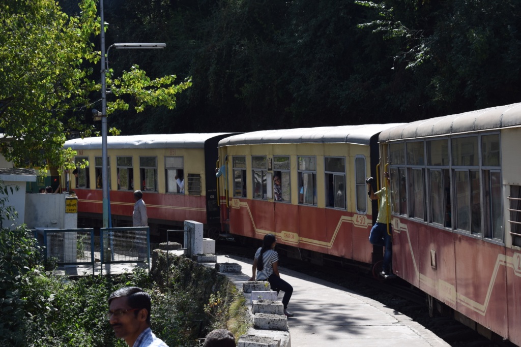 toy-train from Shimla to Kalka, Himachal Pradesh, India