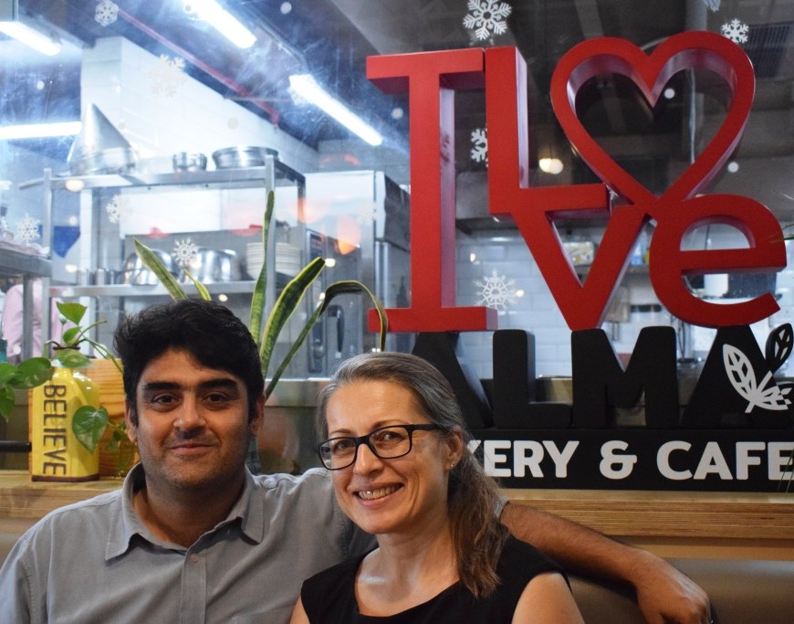 Instaworthy spot at Alma Bakery & Cafe. Noida, Uttar Pradesh, India