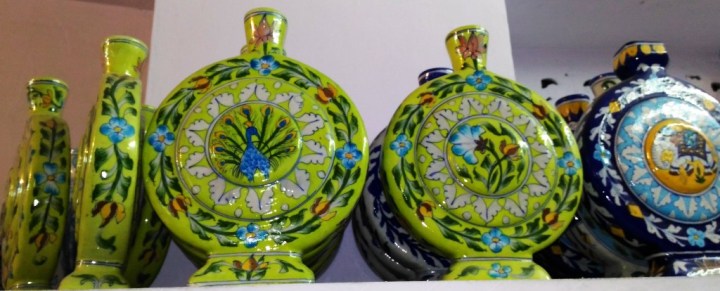 Blue Pottery, Sanganer, Rajasthan, India