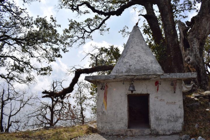 Devi temple at kunjkharak, Nainital, Uttarakhand, India