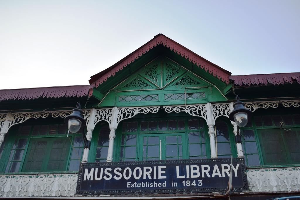 Old library in Mussoorie, Uttarakhand, India