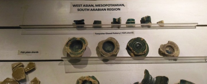 Shards at Museum at Pattanam, Muziris, Keraa, India