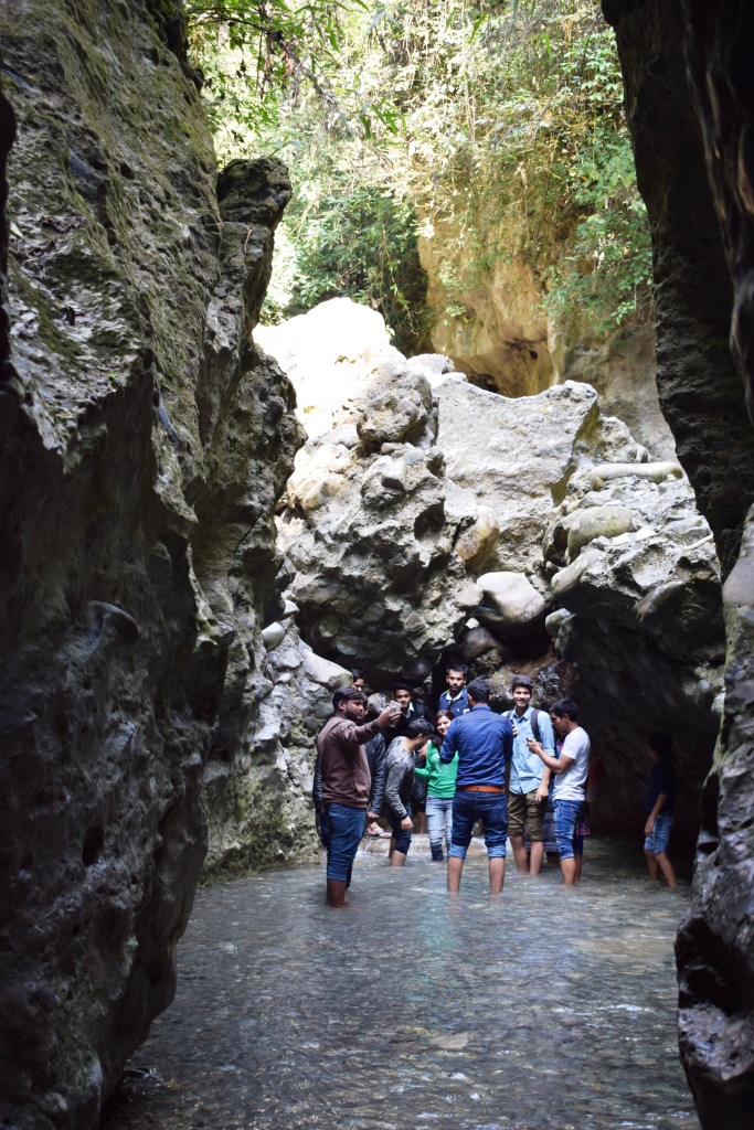 Where the river drops--Robber's Cave