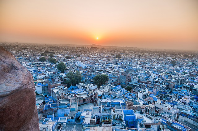 Blue City Jodhpur, Rajasthan, India; Image by Gajendra Bhati from Pixabay