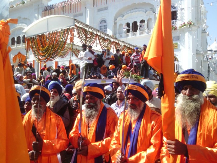 The khalsa at Anandpur Sahib, Punjab, India