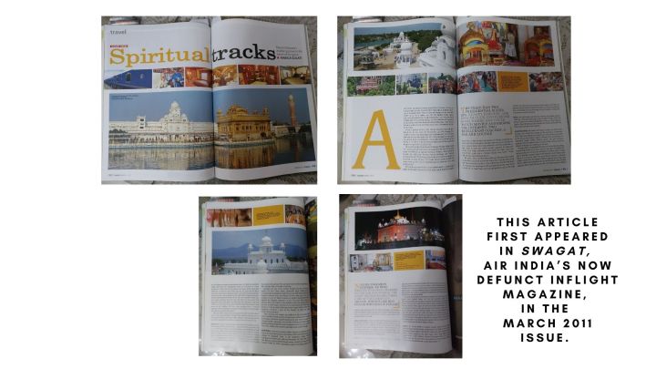 Journey in Deccan Odyssey to 5 Sikh Takhts