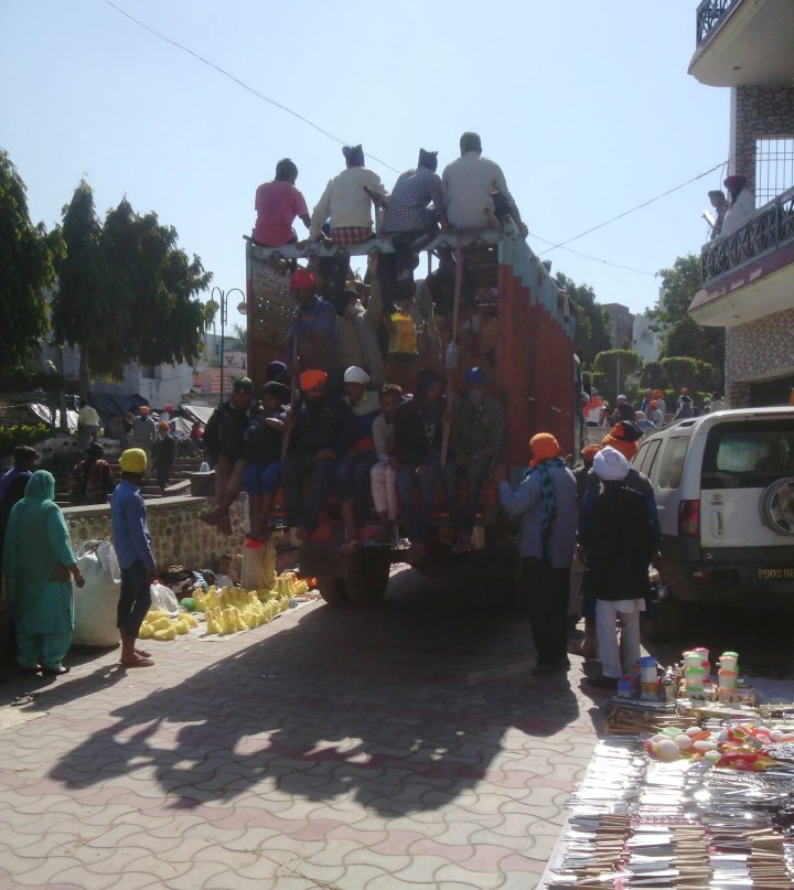 Coming to Anandpur Sahib, Punjab, India