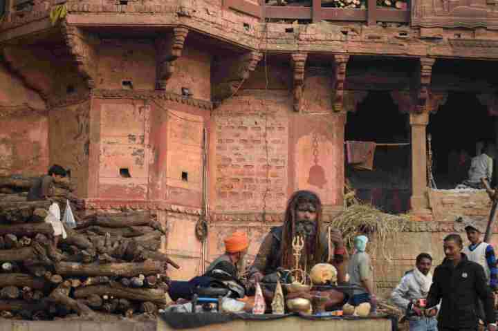 Manikarnika Ghat, burning ghat, Varanasi, Uttar Pradesh, India