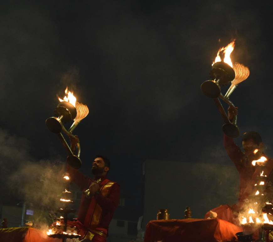 Subah-e-Banaras, Assi Ghat, Varanasi, Uttar Pradesh, India