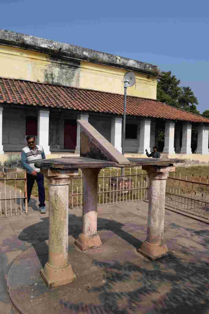 Sun dial, Warren Hastings' house, Chunar Fort, Mirzapur, Uttar Pradesh, India