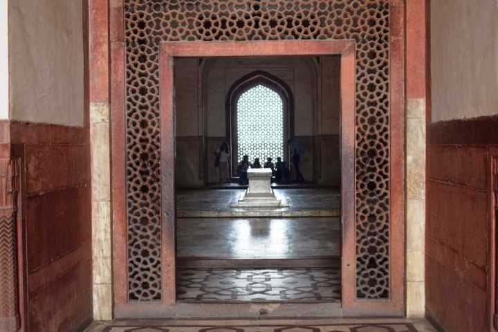 Entrance to the main structure, Humayun's Tomb, Delhi (India), UNESCO