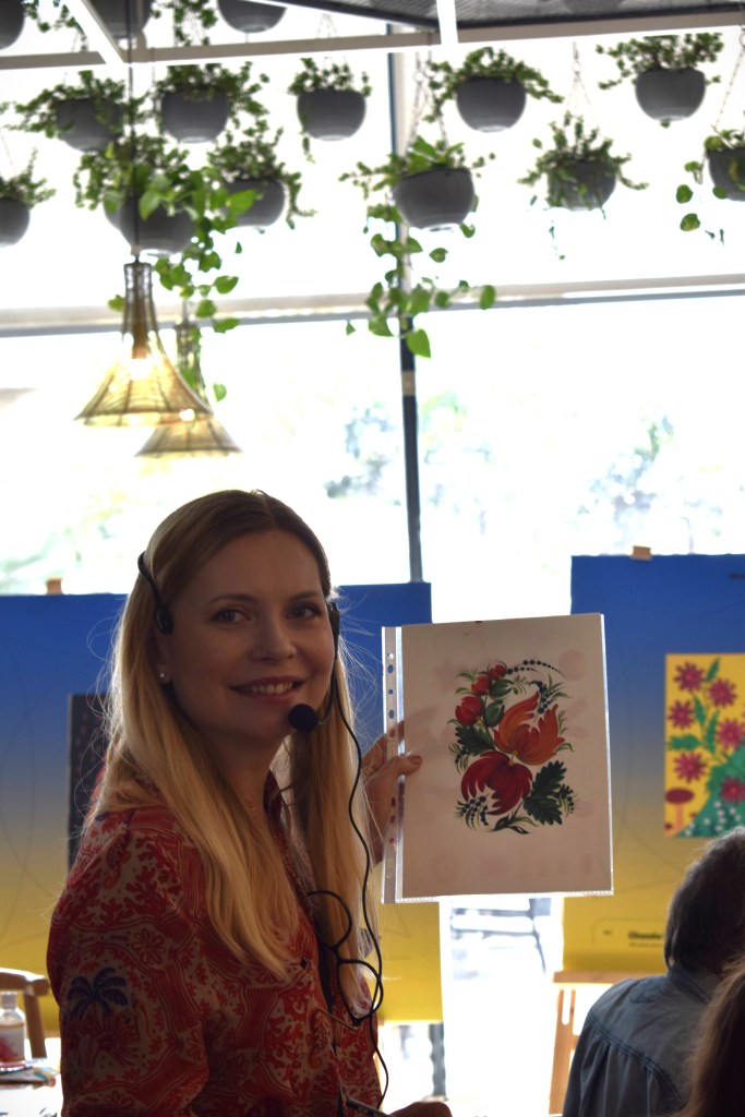 Olga Syrovatko, Ukrainian national in India