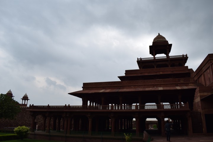 The Panch Mahal is another extraordinary building. This columnar five-storey structure is disposed asymmetrically on the pattern of a Persian badgir or wind-catcher tower. I kept thinking about the creative minds that thrived during the reign of the Mughals. 
