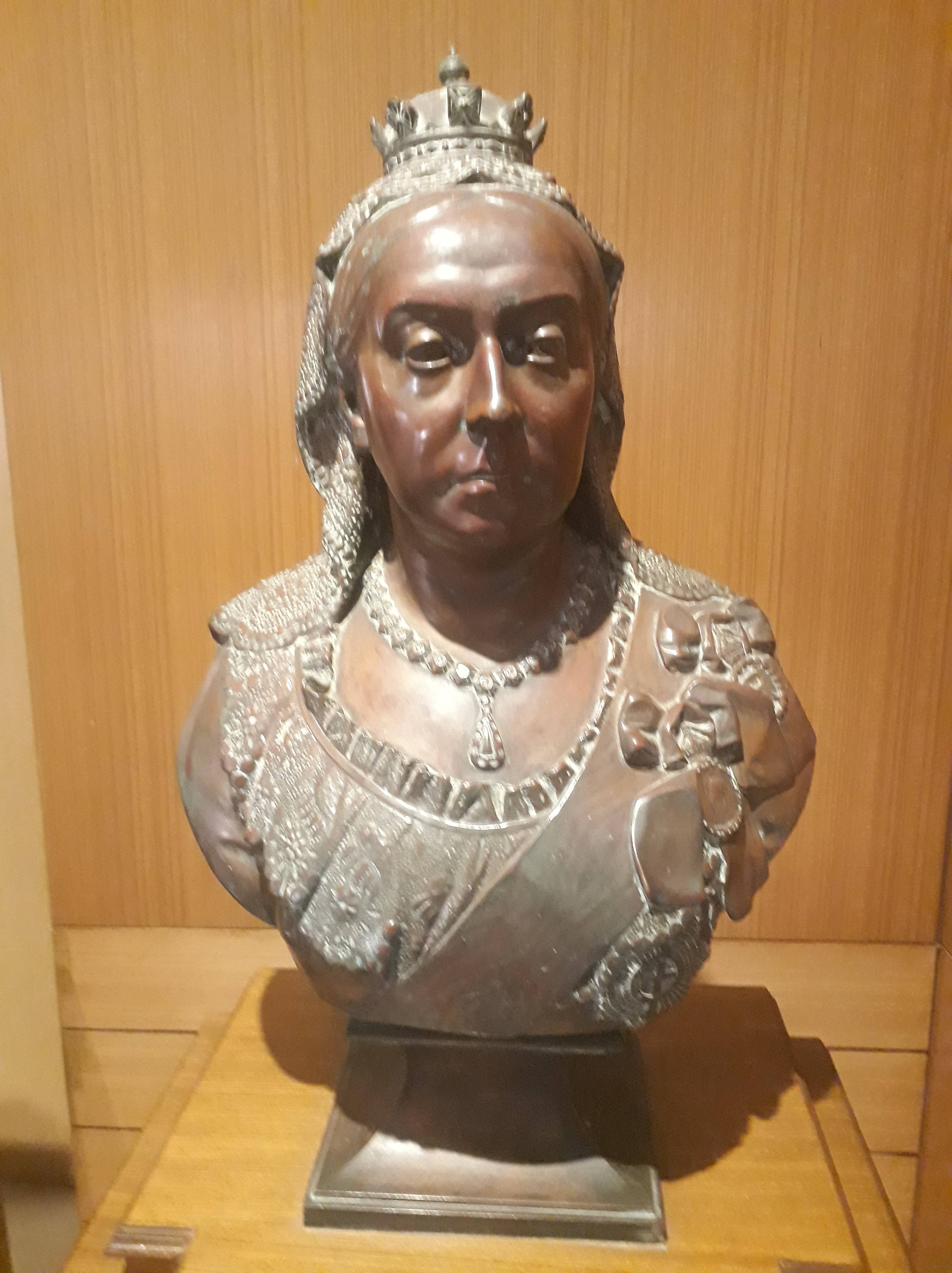 Bust of QueenVictoria, Odisha State Museum, Bhubaneswar, Odisha, India