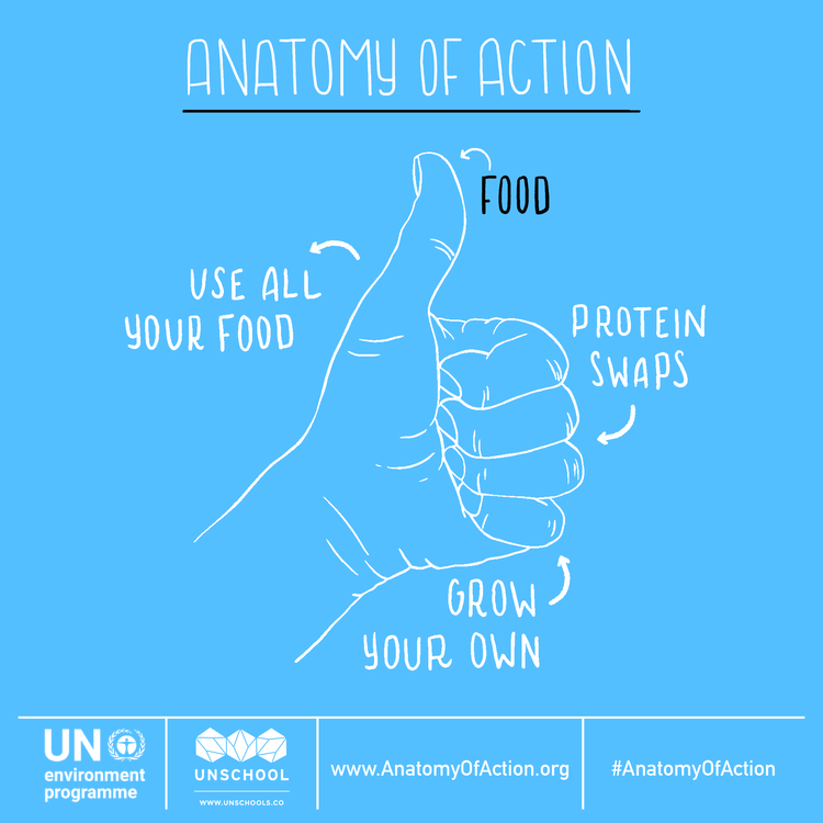 3 actions to prevent food wastage