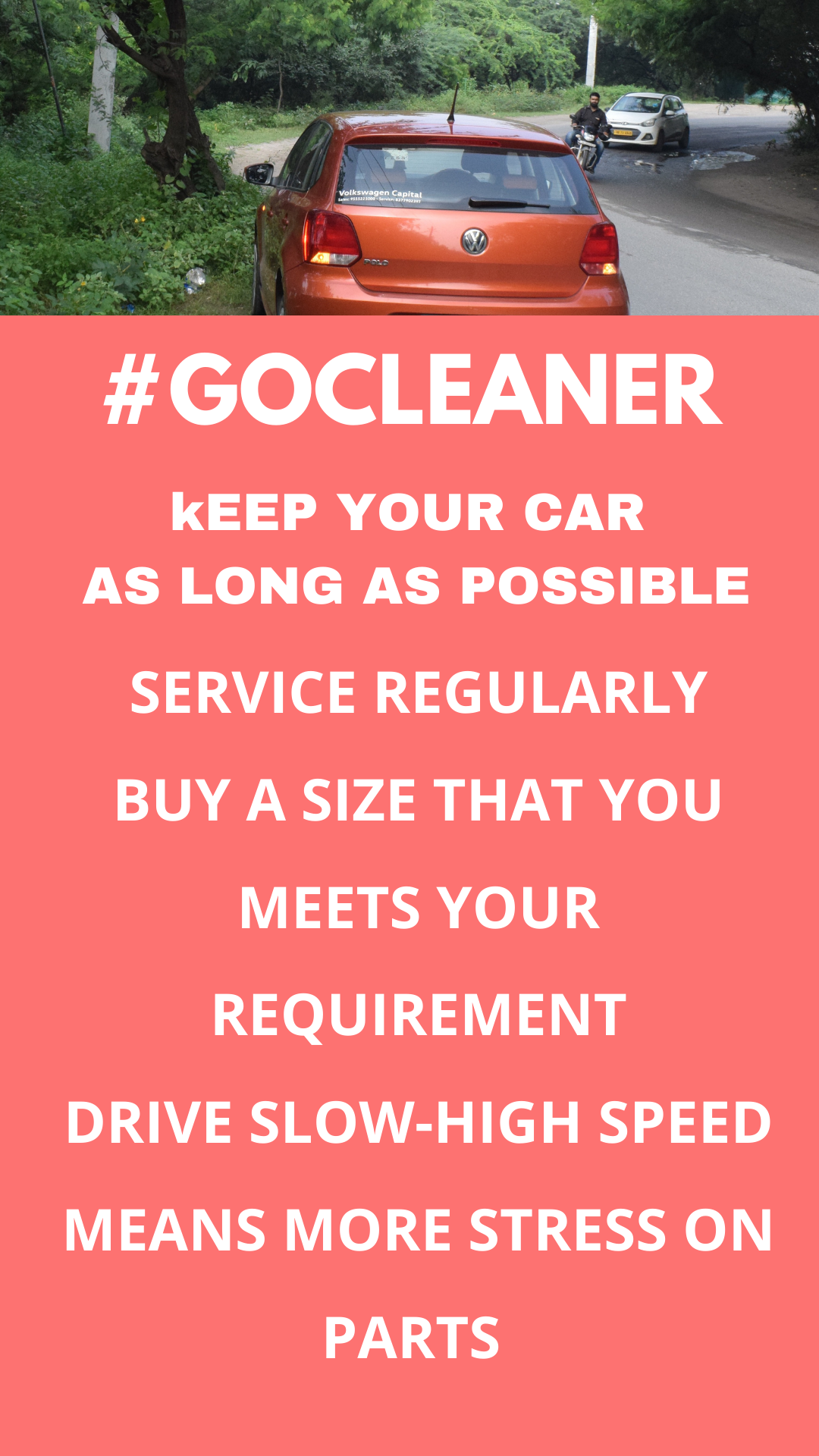 Get your vehicle checked and serviced regularly