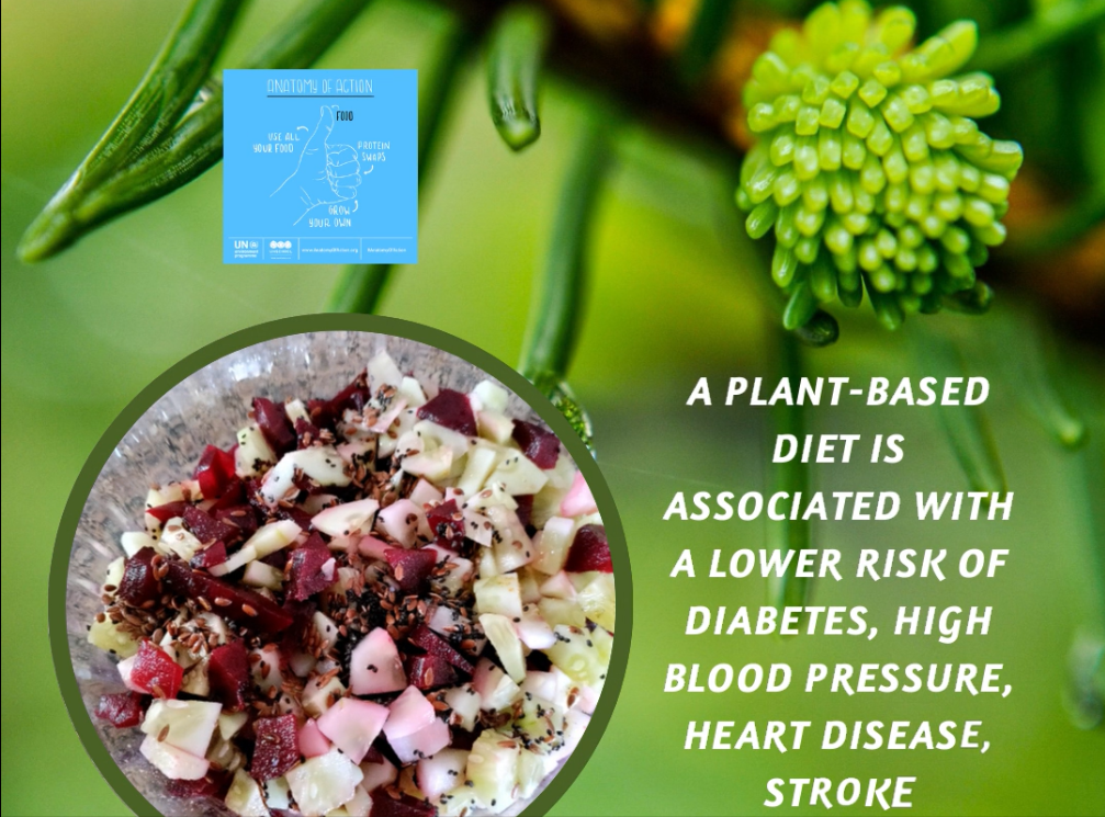 protein swaps for sustainable living