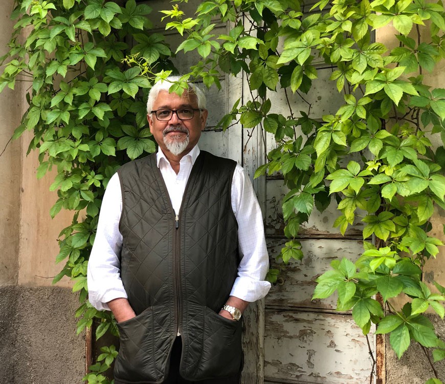 Amitav Ghosh from amitavghosh.com courtesy Aradhana Seth