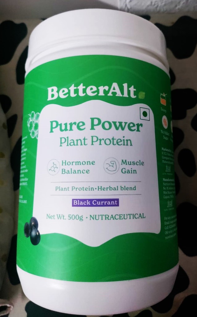 PURE power PLANT PROTEIN BY BETTER ALT