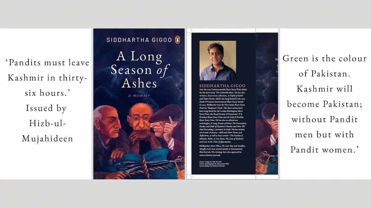 A Long Season of Ashes by Siddhartha Gigoo Hero Image Queen of Treasures
