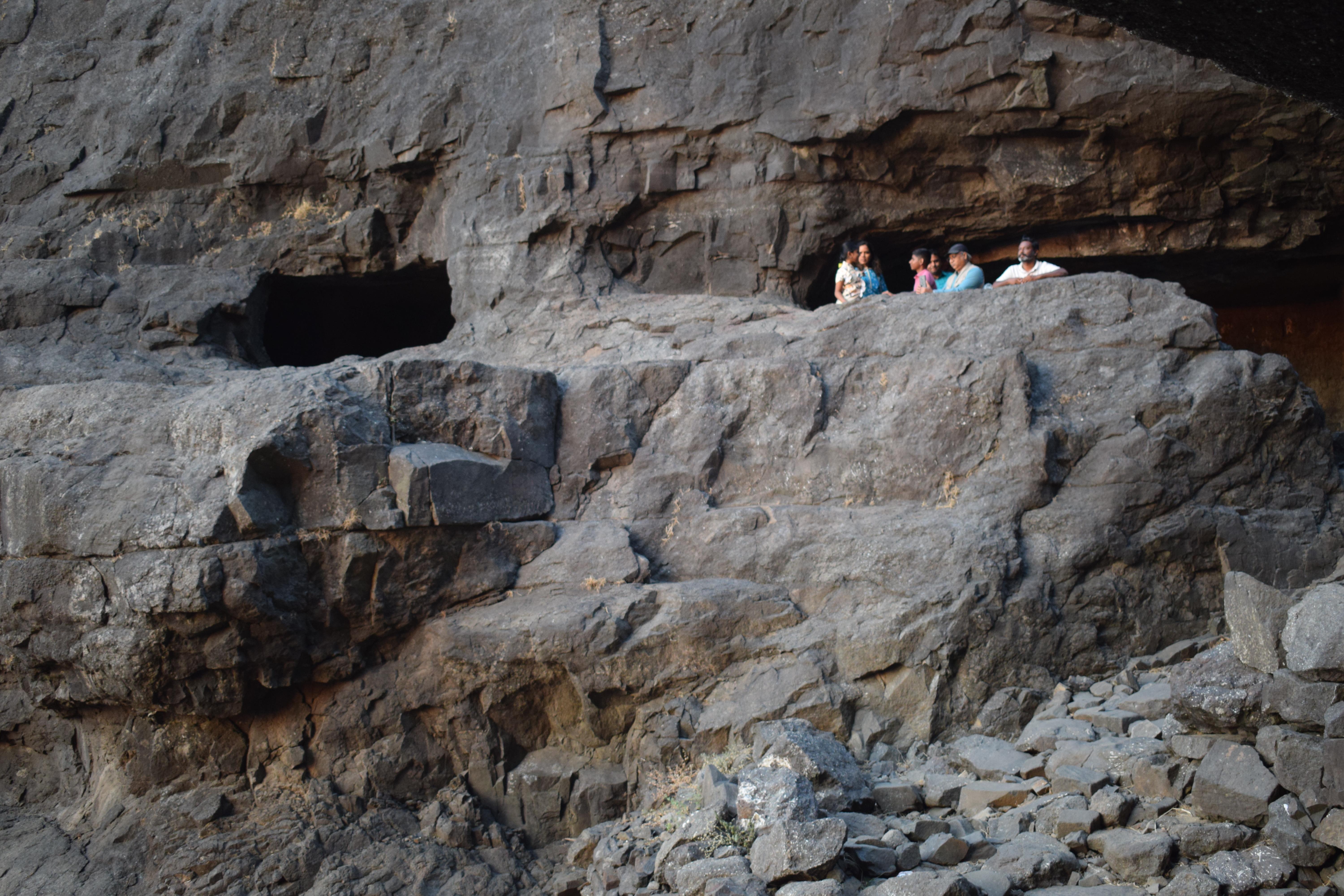 Caves at Naneghat, Junnar, Maharashtra, India