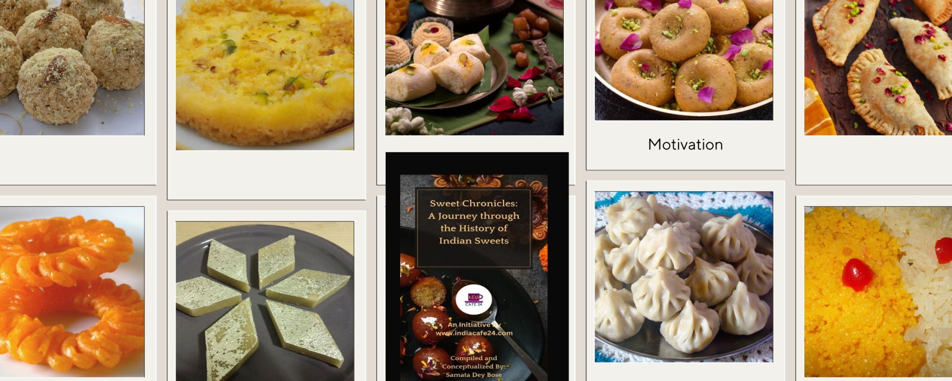Blog banner of Sweet Chronicles: A Journey Through the History of Indian Sweets