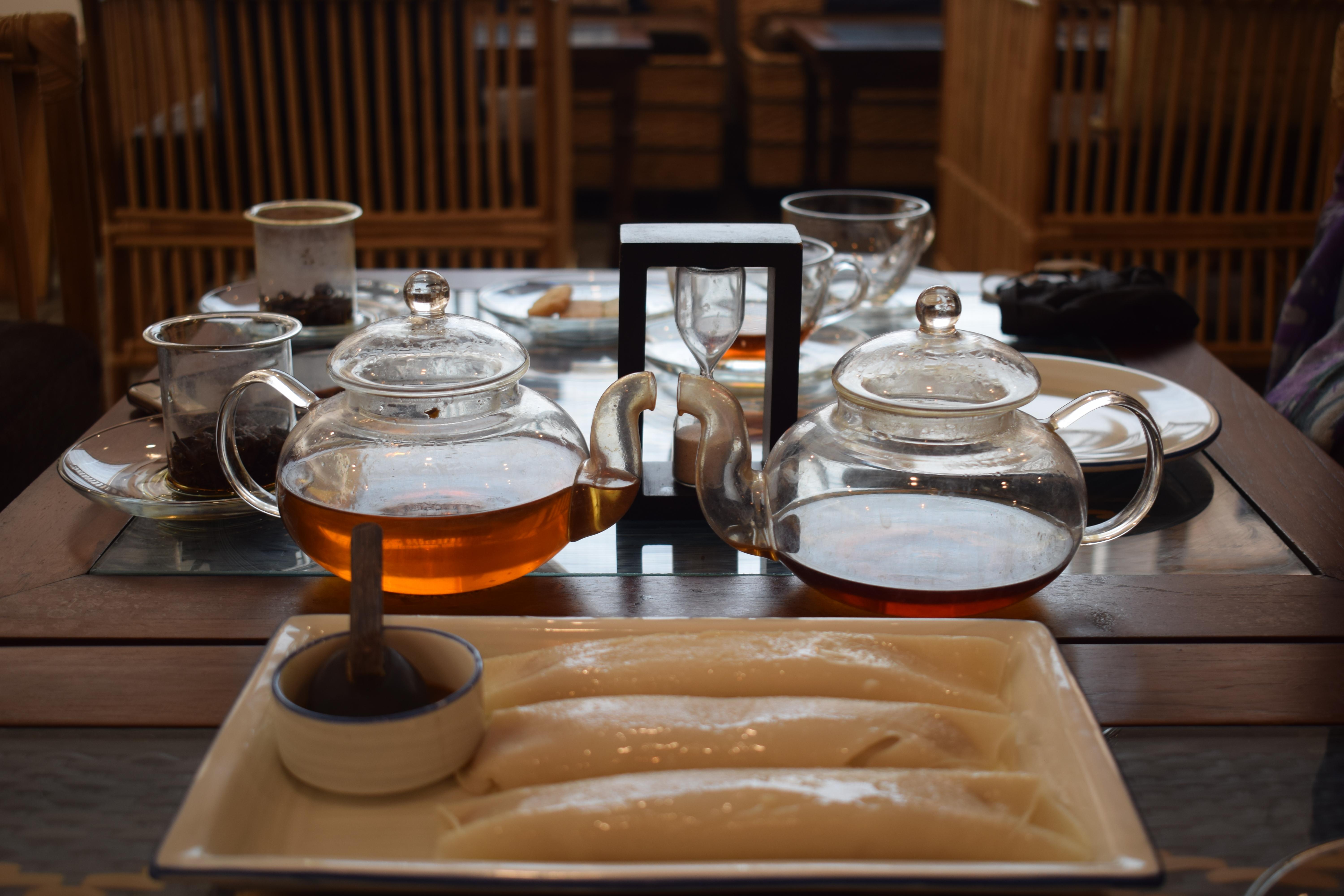 Special tea tasting at Local E Tea, City Centre Mall, Guwahati, Assam, India