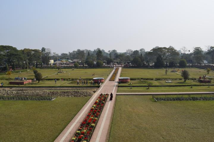 Archaeological site of Ahom dynasty at Sivasagar, Assam, India