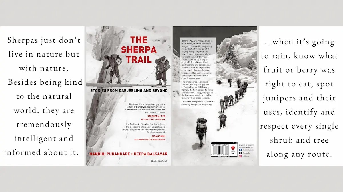 The Sherpa Trail by by Nandini Purandare and Deepa Balsavar Hero image queen of treasures