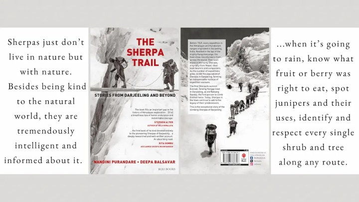The Sherpa Trail by by Nandini Purandare and Deepa Balsavar Hero image queen of treasures