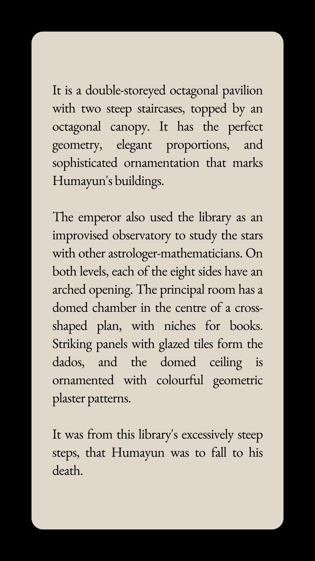 Sher Mandal, Old Fort, Humayun’s Tomb World Heritage Museum, Delhi, India