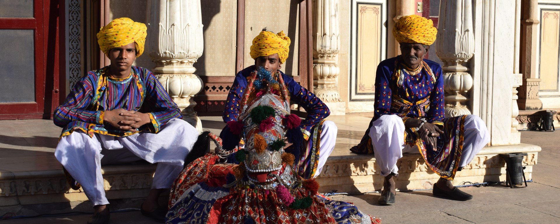 The puppeteers of Rajasthan, Jaipur, India