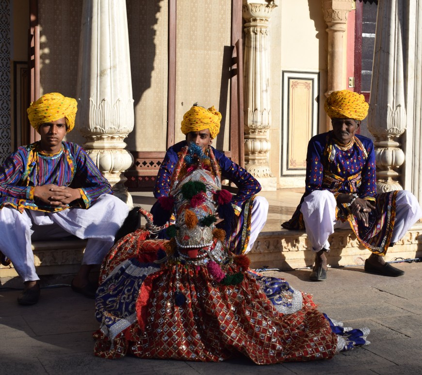 The puppeteers of Rajasthan, Jaipur, India