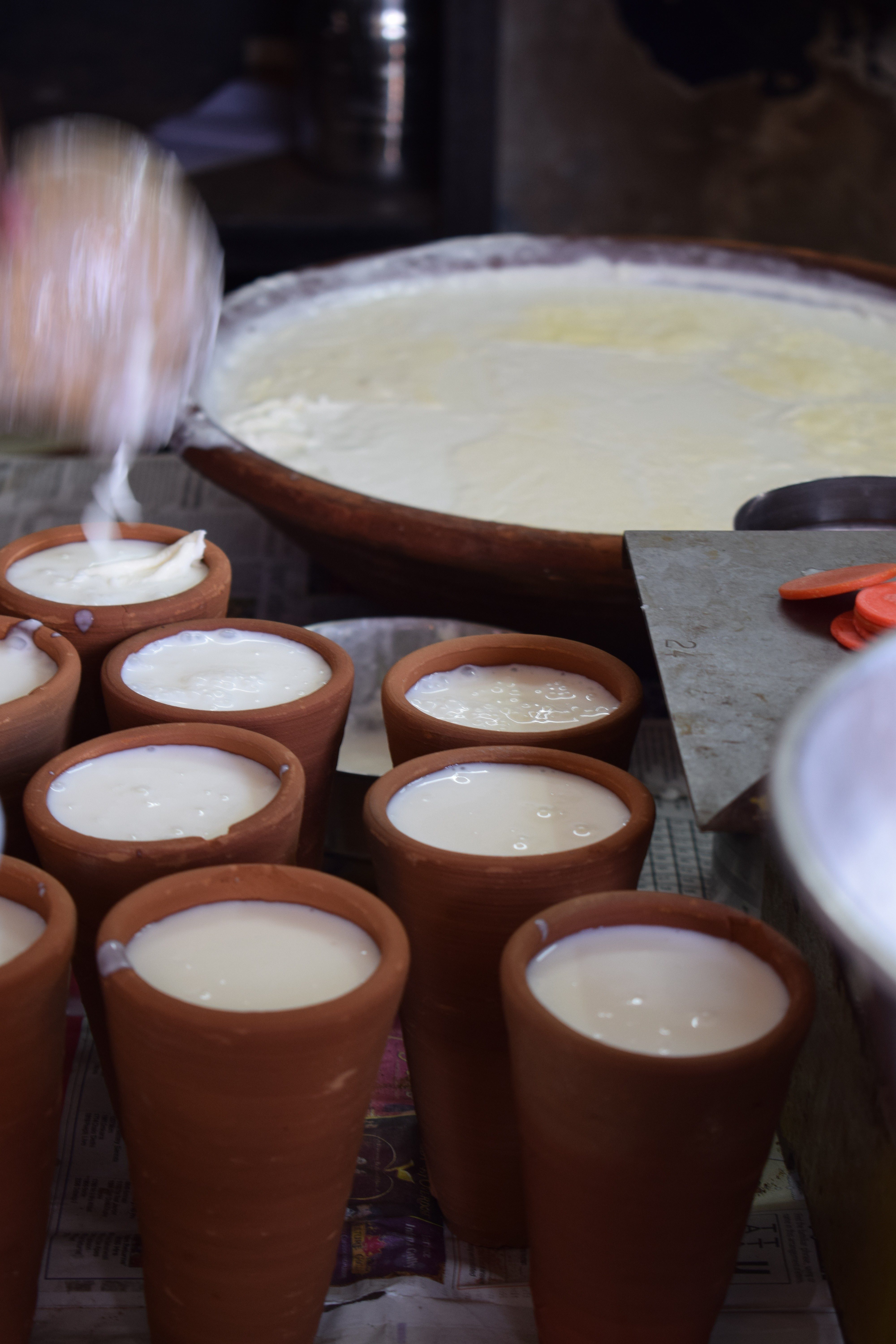 Mawa lassi, Bapu Bazaar, Jaipur, Rajasthan, India
